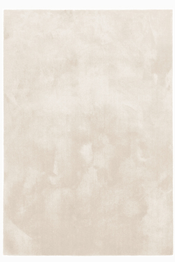 Tapis uni à reflets soyeux écru Touch 60X115cm - Tapis contemporain by MA Salgueiro