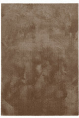 Tapis uni à reflets soyeux marron glacé Touch 60X115cm - Tapis contemporain by MA Salgueiro
