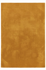 Tapis uni à reflets soyeux ocre jaune Touch 60X115cm - Tapis contemporain by MA Salgueiro
