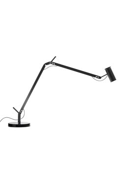 Black metal architect lamp with LED lighting Polo - Desk lamps by Marset