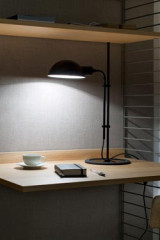 Funiculi black metal design desk lamp - Desk lamps by Marset