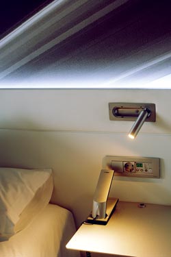 LED Tube - applique liseuse Le silver