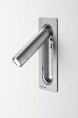 LED Tube - applique liseuse Le silver - Applique by Marset