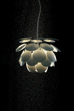 Suspension blanche Discoco 53cm - Suspension by Marset