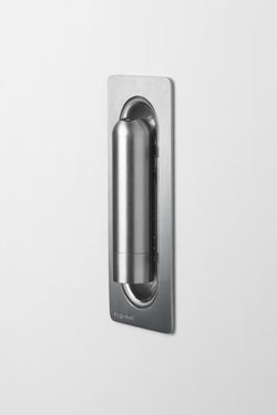Led Tube - Led silver wall light