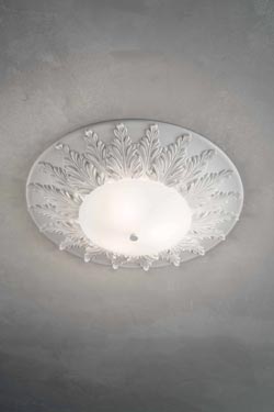 Acantia classic  white ceiling light - Ceiling lights by Masiero