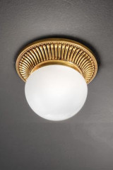 Small round gold ceiling light - Ceiling lights by Masiero