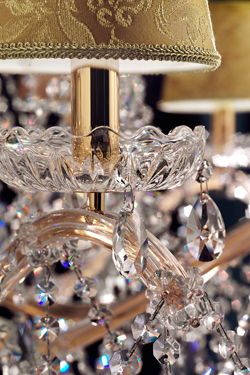 Golden chandelier 36 lights