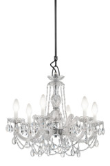 Drylight lustre d'extérieur 6 lumières éclairage LED blanc - Suspension d'extérieur by Masiero