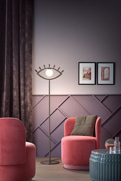 Lampadaire Œil de la collection Visio  - Lampadaire by Masiero