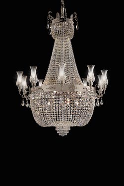 Lustre montgolfière 20 lumières - Lustre by Masiero