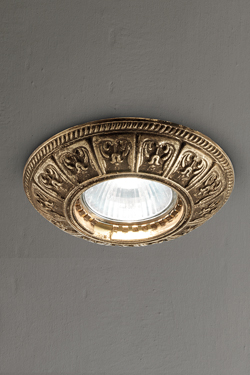 Recessed spot antique patterns - Spotlights by Masiero
