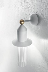 Nappe N2 contemporary white wall lamp - Wall lights by Masiero