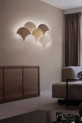 Palm wall fan 5-light composition - Wall lights by Masiero