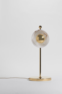Butterfly alabaster diffuser table lamp