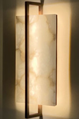 Tile applique classique en albâtre - Applique by Matlight