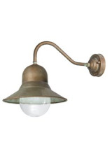 Applique d'extérieur forme cloche en laiton vieilli - Applique d'extérieur by Moretti Luce