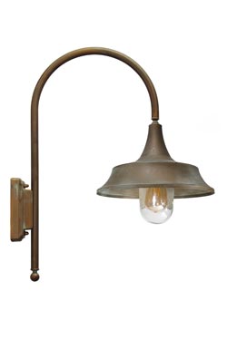 Atelier applique d'extérieur en cloche évasée 60cm - Applique d'extérieur by Moretti Luce