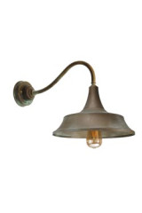 Atelier applique d'extérieur en cloche évasée - Applique d'extérieur by Moretti Luce