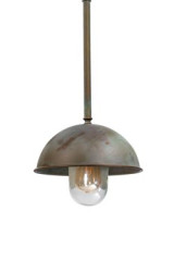Circle suspension d'extérieur en laiton vieilli - Suspension d'extérieur by Moretti Luce