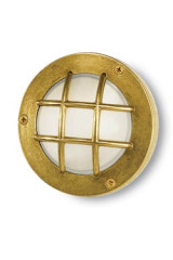 Cocci petite applique d'extérieur marine dorée - Applique d'extérieur by Moretti Luce