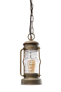 Cortez outdoor hanging lamp oil lamp - Exterior pendants by Moretti Luce