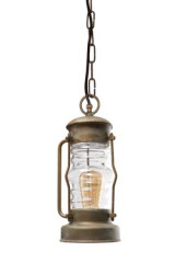 Cortez outdoor hanging lamp oil lamp - Exterior pendants by Moretti Luce