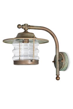 Onda wall outdoor wall lamp on bracket  - Exterior wall lights by Moretti Luce