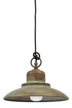 Aged brass pendant lamp - Pendants by Moretti Luce