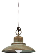 Aged brass pendant lamp - Pendants by Moretti Luce