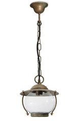 Aged brass pendant light Marine range - Pendants by Moretti Luce