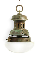 Galeone pendant lamp oil lamp style - Pendants by Moretti Luce