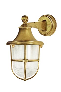 Santorini applique d'extérieur doré inspiration croisière - Applique d'extérieur by Moretti Luce