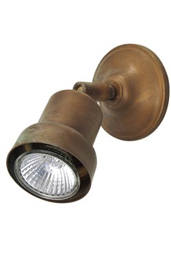 Antique brass directional spotlight - Spotlights by Moretti Luce
