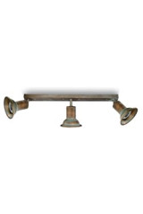 Genziana ceiling lamp 3 adjustable spots - Spotlights by Moretti Luce