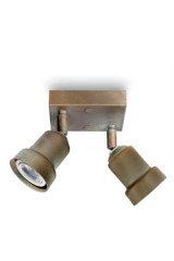 Silene small ceiling light 2 adjustable spots - Spotlights by Moretti Luce