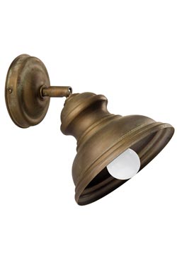 Adjustable wall light in aged brass - Wall lights by Moretti Luce