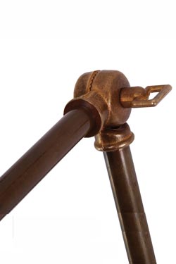 Applique en bronze antique Nico