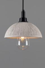 Kingii white ceramic bathroom pendant light - Bathroom lighting by Mullan