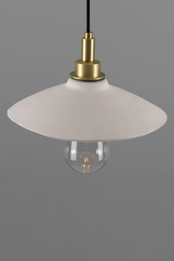 Pyrus conical ceramic bathroom pendant light