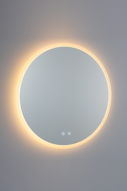 Round illuminated bathroom mirror Sintra