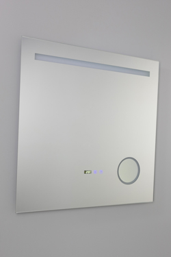 Soito square illuminated bathroom mirror