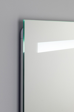 Soito square illuminated bathroom mirror