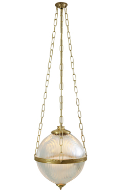Blaeneau suspension boule en laiton satiné - Suspension by Mullan