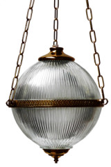 Blaeneau suspension boule en verre cannelé - Suspension by Mullan