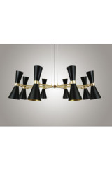 Cairo lustre 8 branches - Lustre by Mullan