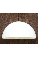 Copenhagen grande suspension dôme blanche - Suspension by Mullan