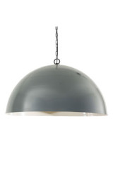 Grande suspension dôme Copenhagen grise - Suspension by Mullan