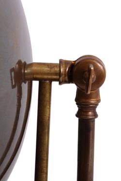 Lampe en laiton antique Cullen