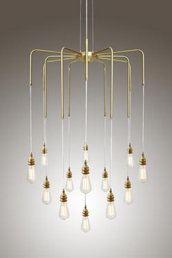Lustre 13 lumières Sela - Lustre by Mullan